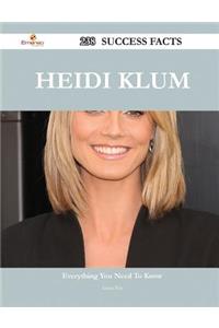 Heidi Klum 238 Success Facts - Everything You Need to Know about Heidi Klum