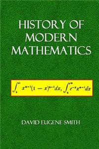 History of Modern Mathematics