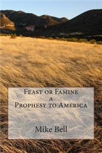 Feast or Famine a Prophesy to America