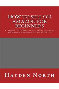 How to Sell on Amazon for Beginners