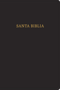 Rvr 1960 Biblia Letra Súper Gigante, Negro Imitación Piel Con Índice