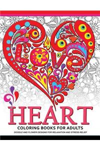 Heart Coloring Book for Adults