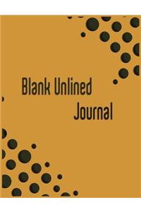 Blank Unlined Journal