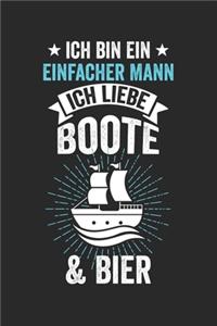 Ich bin ein einfacher Mann ich liebe Boote & Bier