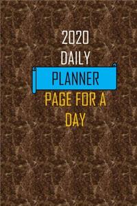 daily calendar 2020 page a day