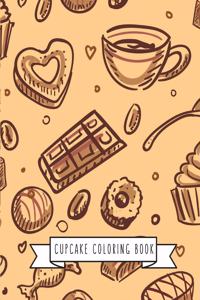 Cupcake Coloring Book