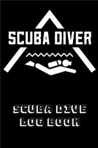 Scuba Diver Scuba Dive Log Book