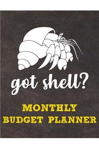 Monthly Budget Planner