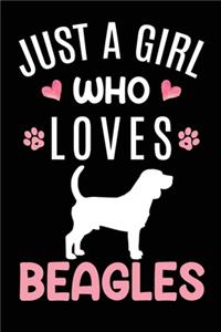 Just A Girl Who Loves Beagles