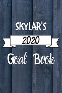 Skylar's 2020 Goal Book