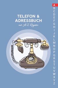 Telefon & Adressbuch mit A-Z Register