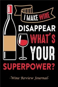 I Make Wine Disappear What's Your Superpower?