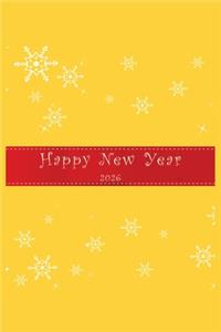 Happy New Year 2026 Notebook