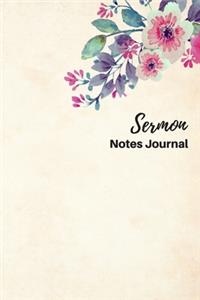 Sermon Notes Journal