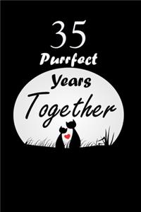 35 Purrfect years Together