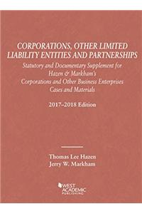 Corporations, Other Limited Liability Entities Partnerships, Statutory Documentary Supplement