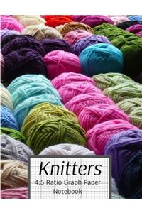 Knitters Graph Paper Notebook