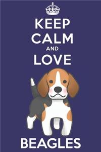 Keep Calm And Love Beagles