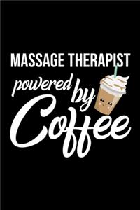 Massage Therapist Powered by Coffee