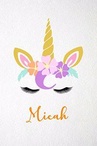 Micah A5 Lined Notebook 110 Pages