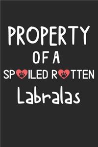 Property Of A Spoiled Rotten Labralas