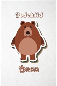 Godchild Bear A5 Lined Notebook 110 Pages