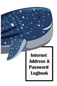 Internet Address & Password Logbook