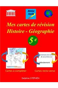 Mes cartes de révision Histoire - Géographie 5e