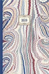 2019 Planner - Marbled Blues