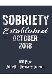 Sobriety Established October 2018