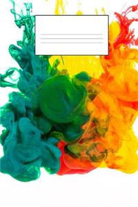 Splash Blank Paper Book - Splash Of Colours