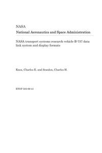 NASA Transport Systems Research Vehicle B-737 Data Link System and Display Formats