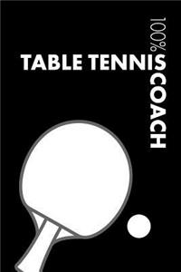 Table Tennis Coach Notebook