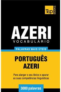 Vocabulário Português-Azeri - 3000 palavras mais úteis