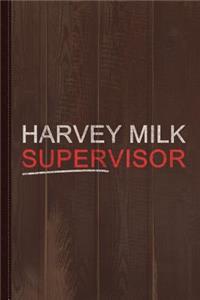 Harvey Milk Supervisor Vintage Journal Notebook