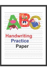 Handwriting Practice Paper With Dotted Lines For Students K-3