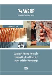 Upset Early Warning Systems for Biological Treatment Processes, Source-Effect Relationships