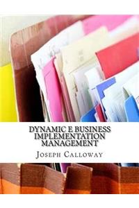 Dynamic E Business Implementation Management