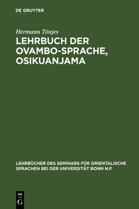 Lehrbuch der Ovambo-Sprache, Osikuanjama