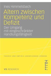 Altern zwischen Kompetenz und Defizit