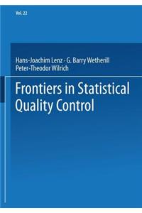 Frontiers in Statistical Quality Control