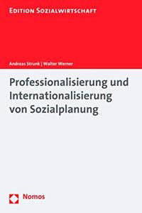 Professionalisierung Und Internationalisierung Von Sozialplanung