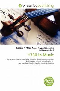 1730 in Music