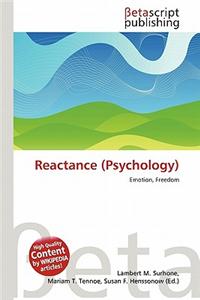Reactance (Psychology)
