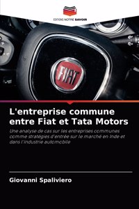L'entreprise commune entre Fiat et Tata Motors