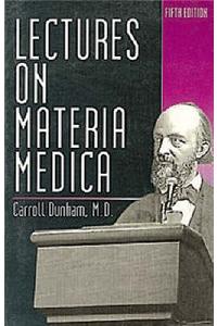 Lectures on Materia Medica