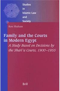 Family and the Courts in Modern Egypt