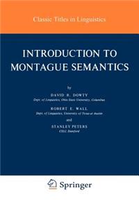 Introduction to Montague Semantics