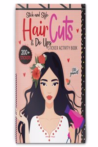 Stick and Style Hair cuts & Do ups Stickers Activity Book (Edition1)
