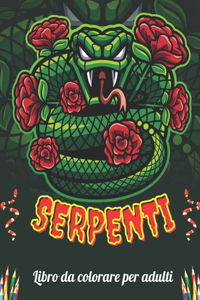 Serpenti Libro da colorare per adulti